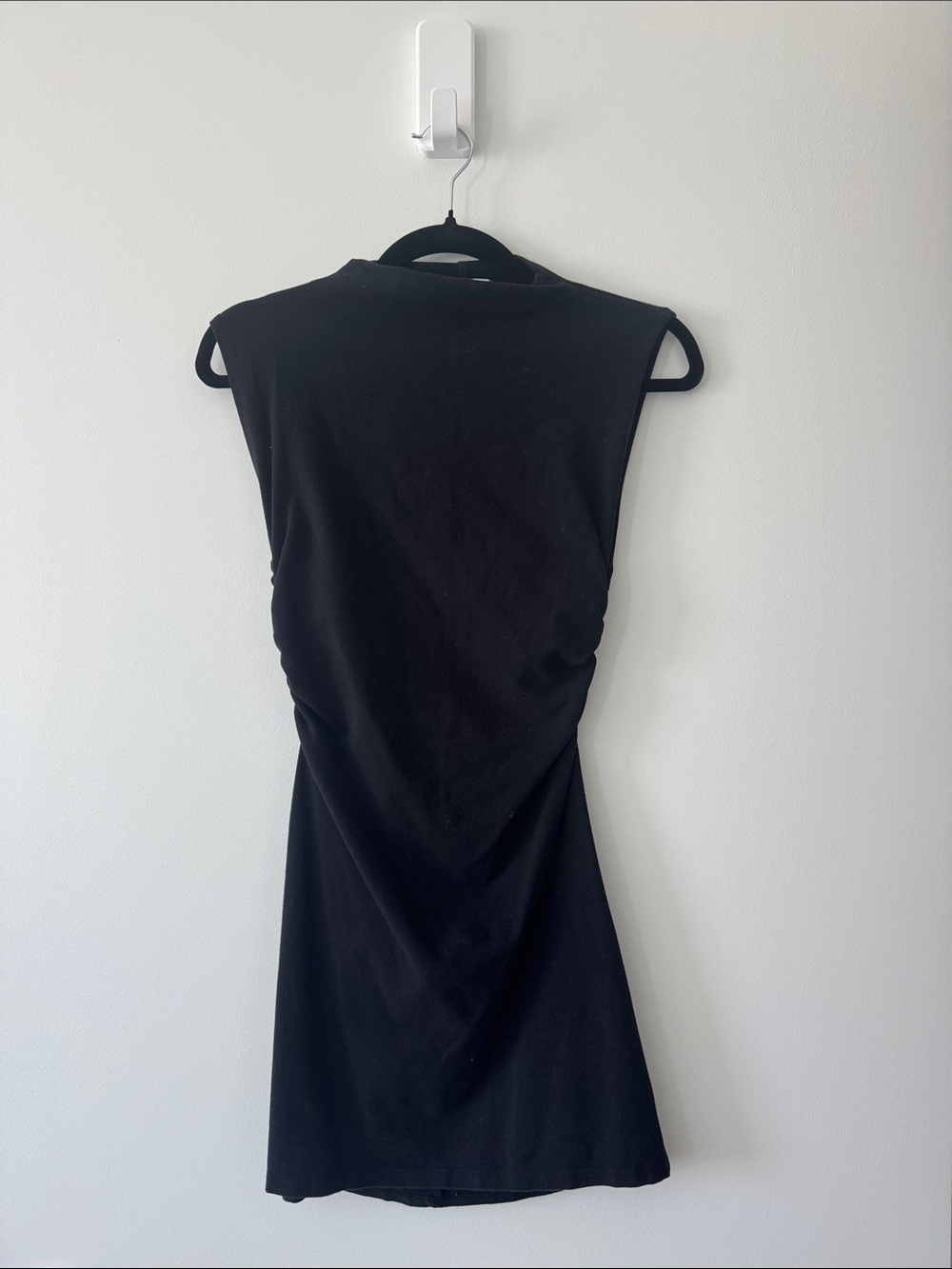 Reformation Black Sleeveless Mini Dress